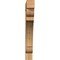 Ekena Millwork Olympic Block Rough Sawn Bracket, Western Red Cedar, 6"W x 42"D x 48"H BKT06X42X48OLY05RWR - alternate 4
